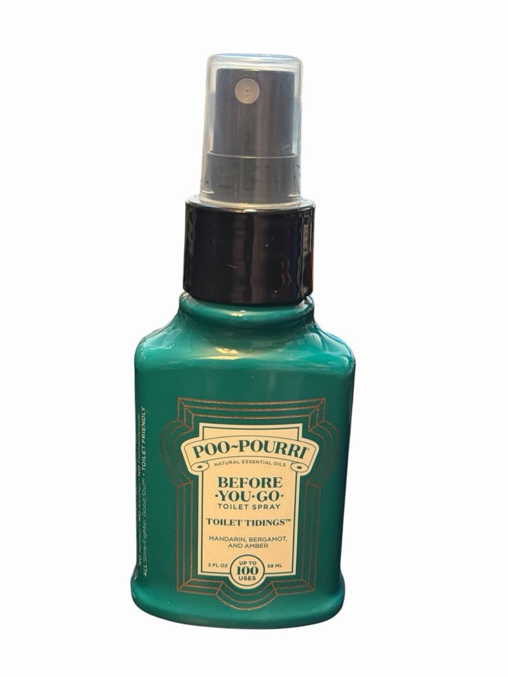Poo-Pourri Before You Go Toilet Spray ~ Toilet Tidings ~ 2 fl oz New